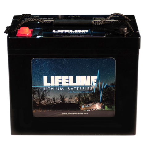 Lifeline 12V 75Ah Lithium Iron Phosphate Battery with Bluetooth