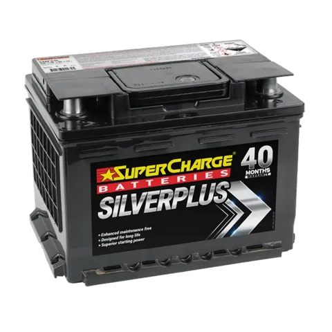 SUPERCHARGE SILVERPLUS SMF53L-620CCA 40 MONTH WARRANTY BATTERY.