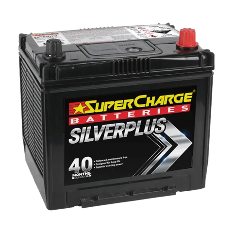 SUPERCHARGE SILVERPLUS SMF55D23L-530CCA 40 MONTH WARRANTY BATTERY.
