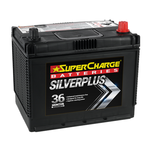 SUPERCHARGE SILVERPLUS SMFNS70LX  700 CCA 36 MONTH WARRANTY BATTERY.