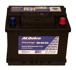 ACDelco Advantage AD55559 / DIN53LHMF / 461 / MF55H / DIN55H / 3554  500 CCA Battery.