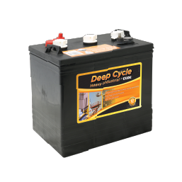 EXIDE DC6V225 HEAVY INDUSTRIAL DEEP CYCLE 12 MONTH WARRANTY BATTERY.