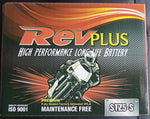 REVPLUS STZ5-S 12 MONTH WARRANTY MOTORCYCLE AGM BATTERY.