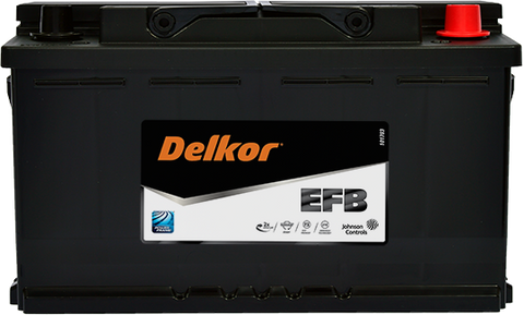 Delkor LBN365EFB / DIN66 EFB Premium Automotive AGM Batteries 650CCA
