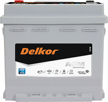 Delkor LN1 (DIN36H) / 554 400 053 Premium Automotive AGM 520CCA 3 YEAR WARRANTY  BATTERY.