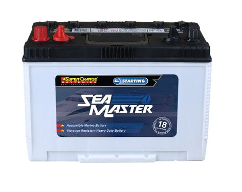SUPERCHARGE SEAMASTER STARTING M70-825 CCA 18 MONTH WARRANTY BATTERY.