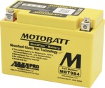 MotoBatt MBT9B4 AGM Motorcycle Battery with Quad flex Technology .