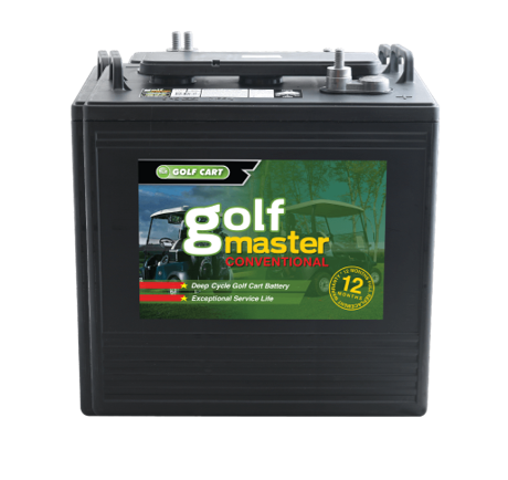 GOLFMASTER R105 6V DEEP CYCLE FLOODED 12 MONTH WARRANTY BATTERY