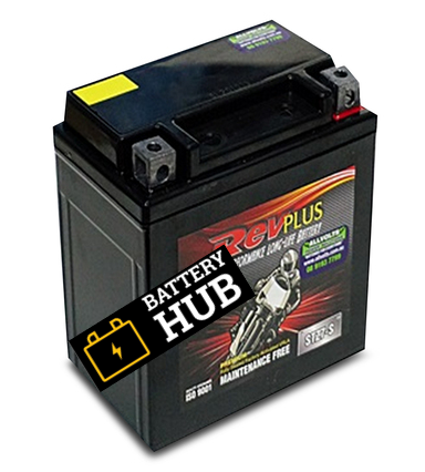 SUPERCHARGE STZ7S REVPLUS 12 MONTH WARRANTY MOTORCYCLE AGM BATTERY.