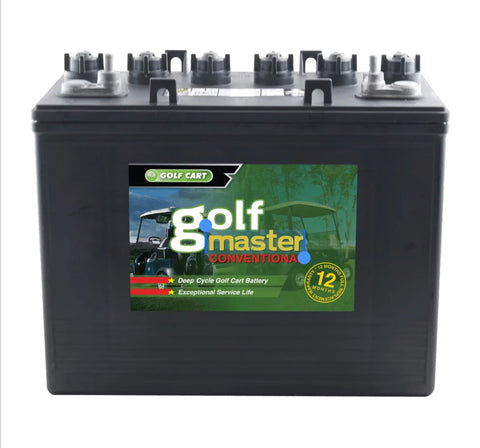 SUPERCHARGE GOLFMASTER R1275 / T1275 / C1275 / US12VRXC2 12V 250AH DEEP CYCLE FLOODED BATTERY