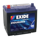 55D23CMF / 55D23DMF EXIDE BATTERY 36 MONTH WARRANTY
