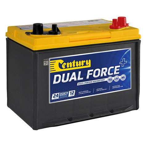 CENTURY DUAL FORCE+ 24LXMF MULTI PURPOSE AGM BATTERY