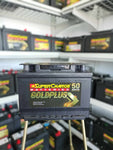 SUPERCHARGE GOLDPLUS MF55 EUROPEAN AUTOMOTIVE 590 CCA 50 MONTH WARRANTY.