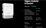 SIGENERGY INVERTER + BATTERY PACK