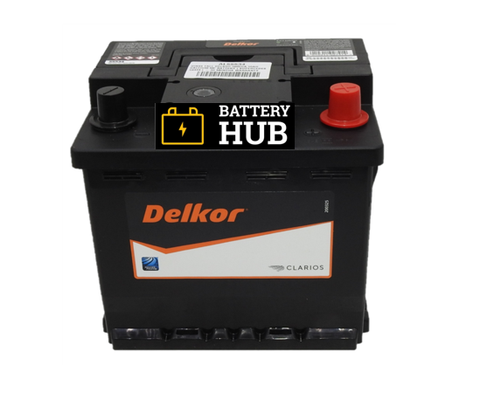 DELKOR 55534 CALCIUM 36 MONTH WARRANTY BATTERY.