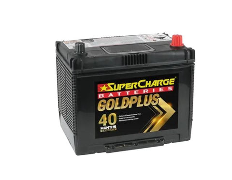 SUPERCHARGE GOLDPLUS MF80D26L-750CCA   40  MONTHS WARRANTY BATTERY