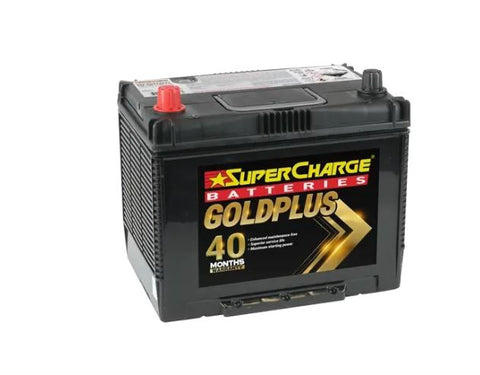 SUPERCHARGE MF80D26R GOLDPLUS 750 CCA  40  MONTHS  WARRANTY BATTERY