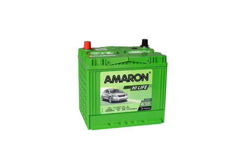 AMARON 85D23L HI-LIFE MF AUTOMOTIVE BATTERY  36 MONTHS WARRANTY