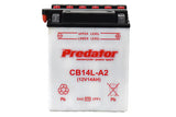 Predator CB14L-A2 12V Motorcycle Battery