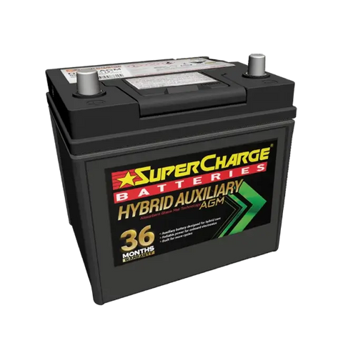 SUPERCHARGE D23R-AGM CAMRY HYBRID BATTERY 24 MONTH WARRANTY