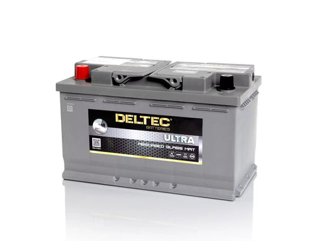 "Hyundai Staria AGM Battery" DELTEC AGMN77HR / DIN75LHR AGM / MF77HRSS / LN4R BATTERY 800CCA START STOP 2YEAR WARRANTY