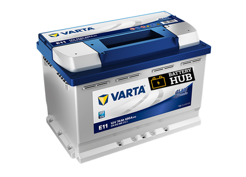 VARTA E11 BLUE DYNAMIC-40 MONTH WARRANTY FLD BATTERY.