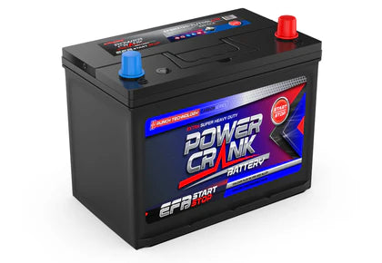 Power Crank EFBNX120-7L-T110 Start Stop EFB Battery