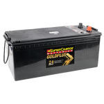 SUPERCHARGE GOLDPLUS EMFN150L 1030 CCA 24 MONTH WARRANTY TRUCK BATTERY.