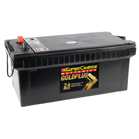 SUPERCHARGE GOLDPLUS EMFN200L / N200MF 1150 CCA 24 MONTH WARRANTY TRUCK BATTERY.