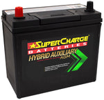 SUPERCHARGE B24R-AGM HYBRID AUXILIARY 24 MONTH WARRANTY BATTERY.