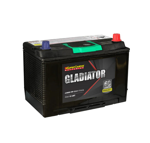 SUPERCHARGE GLADIATOR MFULD31L -850 CCA 60 MONTHS WARRANTY  BATTERY.