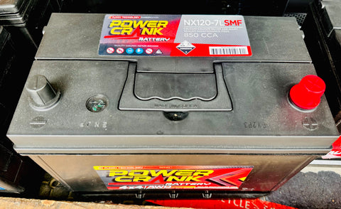 POWER CRANK NX120-7LSMF 2 YEAR WARRANTY