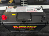 SUPERCHARGE GOLDPLUS MF95D31R / N70ZZ MF 850 CCA 40 MONTH WARRANTY BATTERY.