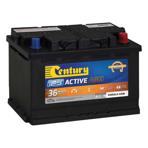 Century ISS Active Stop/Start Car Battery DIN65LH AGM MF