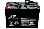 RITAR AGM 100AH BATTERY 1 YEAR WARRANTY