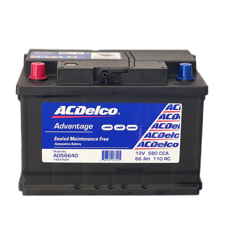 AcDelco Advantage AD56640 / DIN65RH / MF66HR / DIN66H DMF Automotive Battery suits Holden Captiva and other models