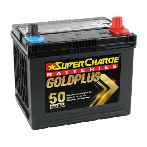 SUPERCHARGE GOLDPLUS MF52-650 CCA 50 MONTH WARRANTY  BATTERY.
