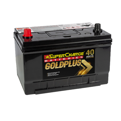 SUPERCHARGE MF65 GOLDPLUS 40 MONTH WARRANTY US AUTOMOTIVE BATTERY.