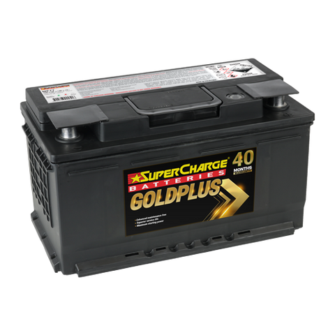 SUPERCHARGE GOLDPLUS MF77 / DIN75L MF EUROPEAN AUTOMOTIVE 40 MONTH WARRANTY.
