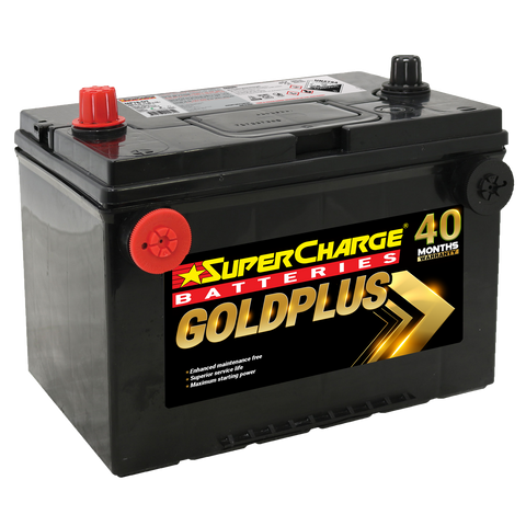 SUPERCHARGE US AUTOMOTIVE MF78DT GOLDPLUS 760 CCA 40 MONTH WARRANTY BATTERY.
