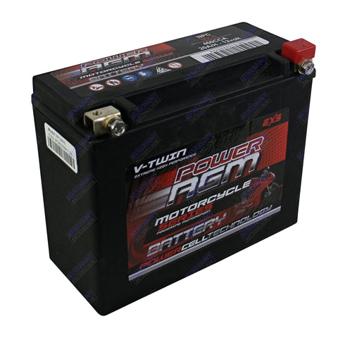 NPC MX-6 – 20AH 460CCA POWER AGM Motorcycle Battery
