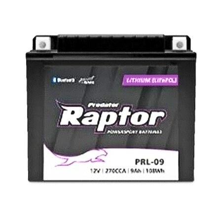 Battery Raptor Predator Raptor Lithium Motorcycle Battery PRL-09 – The Battery hub