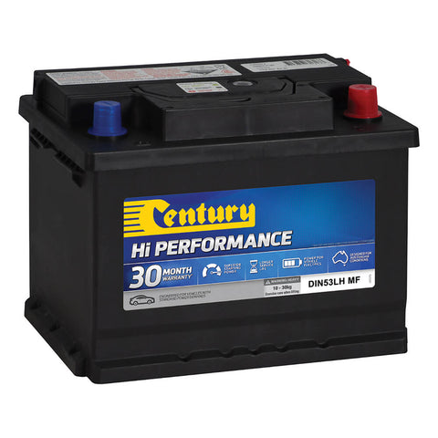 Century Hi Performance DIN53LH MF - 30 Months Warranty