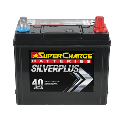 SUPERCHARGE SMF43 SILVERPLUS 320 CCA 40 MONTH WARRANTY BATTERY.