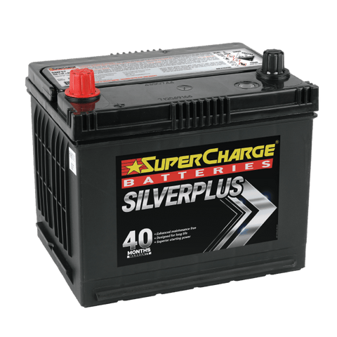 SUPERCHARGE SILVERPLUS SMF57 550CCA AUTOMOTIVE 40 MONTH WARRANTY BATTERY