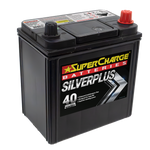 SUPERCHARGE SILVERPLUS SMFNS40ZALX JAPANESE AUTOMOTIVE 350 CCA 40 MONTH WARRANTY.