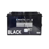 Invicta Black 12V 200Ah Lithium Battery 5 Years Warranty