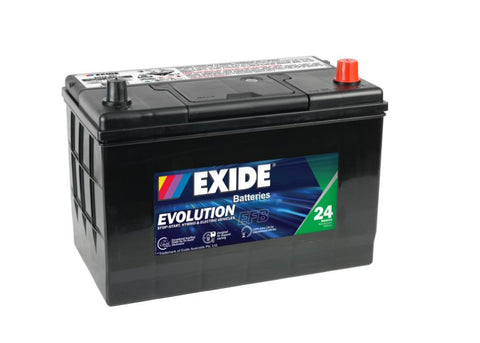 EXIDE STOP / START SSEFBD31 ENHANCED FLOODED 24 MONTH WARRANTY BATTERY .