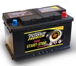 NEUTON POWER VRL480 / KSAGM80 / LN4 / DIN75LH AGM START-STOP 12V 800CCA BATTERY