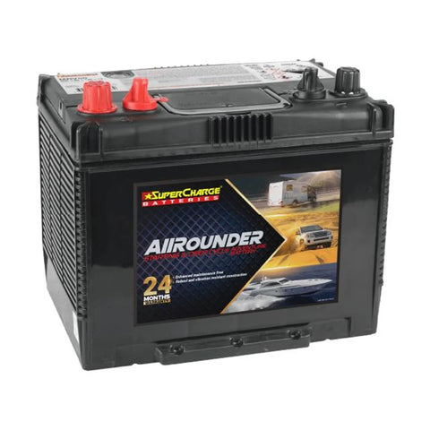SUPERCHARGE ALLROUNDER MRV50-650 CCA 24MONTH WARRANTY BATTERY.